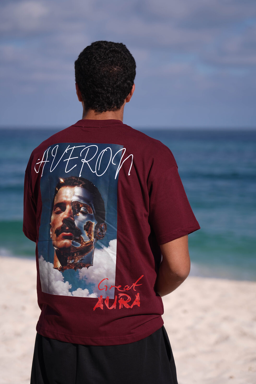 Golden Aura (Burgundy)